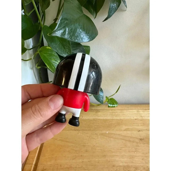 Sharper Image Road Rage Man in Helmet Speed Bumper Replacement Red Figure Only - Picture 5 of 5